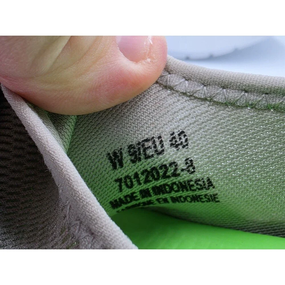 OOFOS OOmg Unisex Shoes Womens 9 Low Gray Mesh Slip On Recovery Comfort Slip On